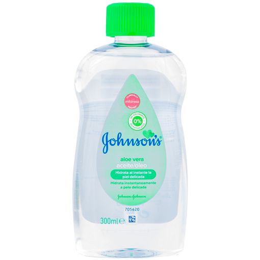 Johnson's Aceite Bebé Áloe Vera 300 Ml con Ofertas en Carrefour