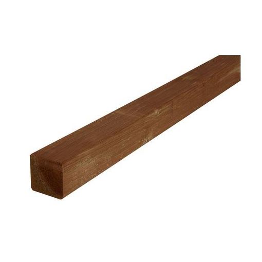 Poste anclaje madera cuadrado 7 x 7x 80 cm CATRAL - Ferretería On Line