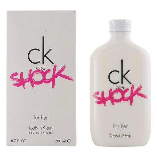 Perfume Mujer Ck One Shock Calvin Klein Edt Capacidad 100 Ml