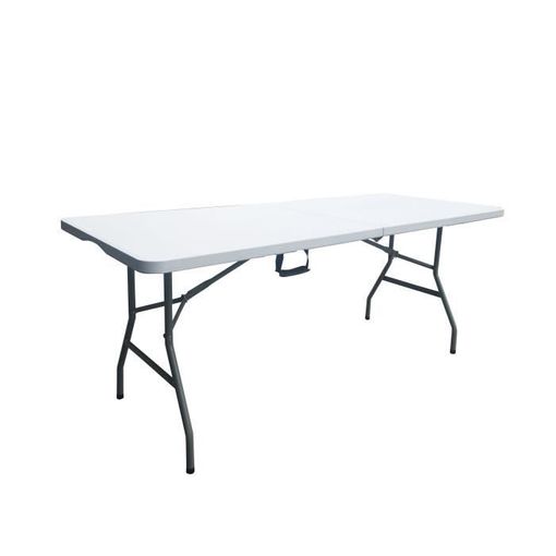 Mesa Plegable 180 cm blanco