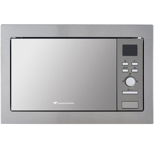 Continental Edison Cemo34ceb2 Horno Microondas Combinado Empotrable Negro Y  Acero Inoxidable L59.5 X H38.8 X P46.8 Cm 34l Grill Y Convección con  Ofertas en Carrefour