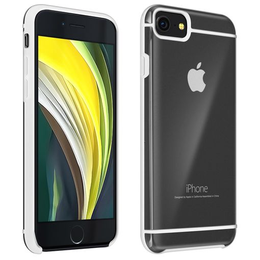 Carcasa Iphone Se 2020 / 7 / 8 Rígida Esquinas Reforzadas Akashi - Blanco  con Ofertas en Carrefour