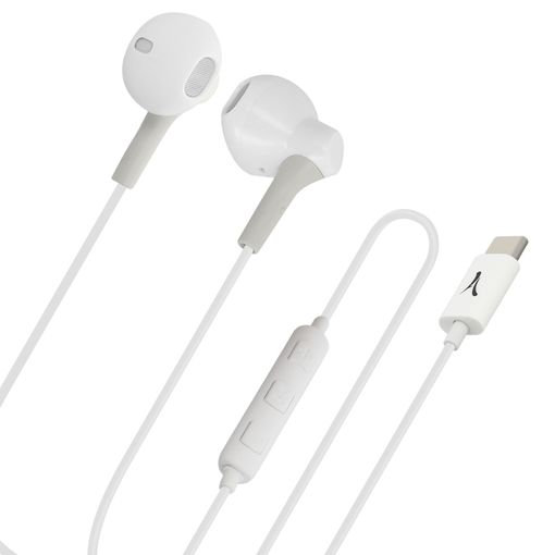 Auriculares Usb-c Kit Manos Libres De 1,2 M Marca Akashi - Blanco con  Ofertas en Carrefour