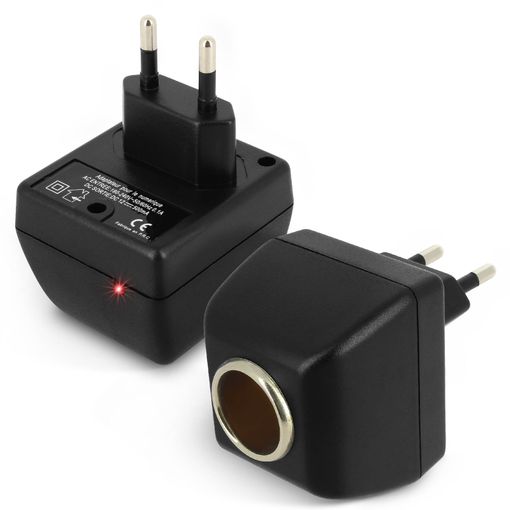 adaptador de 230v a 12v con conector de mechero - Compra venta en  todocoleccion