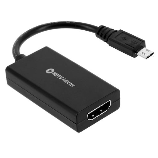  Adaptador de cable micro USB a HDMI, teléfono MHL de 5