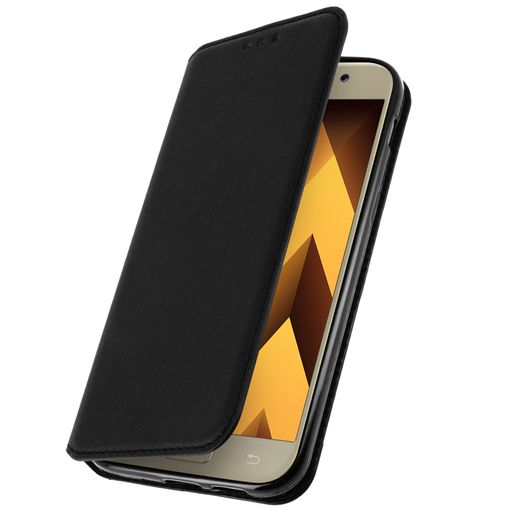 Funda Libro Billetera Samsung Galaxy A5 2017 Función Soporte – Negro con Ofertas en Carrefour | Carrefour Online