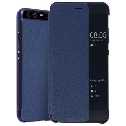 Funda Huawei P10 View Azul Con Ventana Inteligente Táctil con Ofertas en Carrefour | Ofertas Carrefour Online