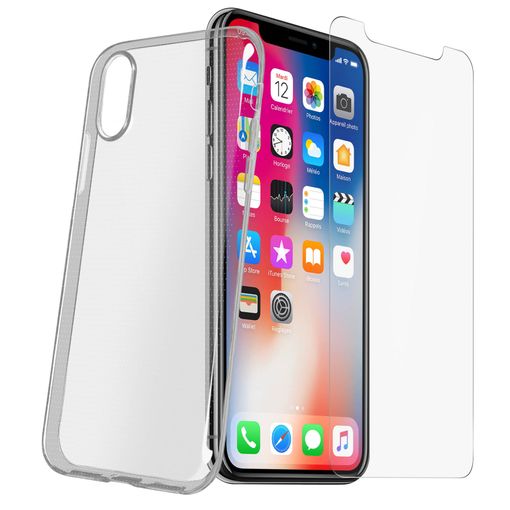 Carcasa Trasera + Cristal Templado Transparente Iphone X con Ofertas en  Carrefour