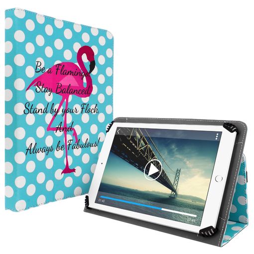 Funda Universal Para Tablet De 9 A 10 Diseño Flamenco Función Soporte con Ofertas Carrefour | Ofertas Carrefour Online