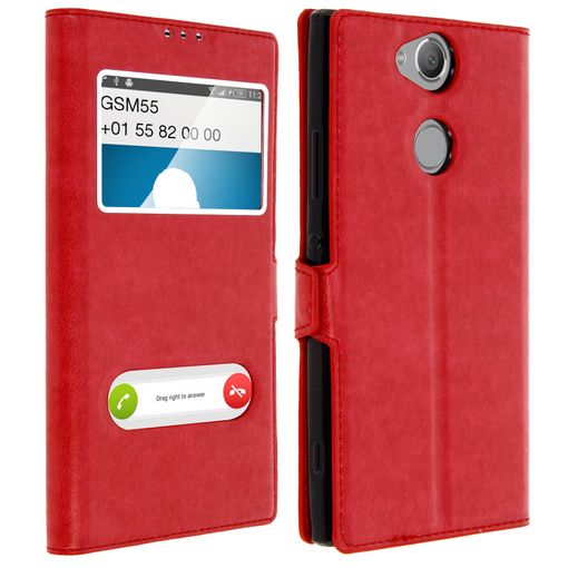 Funda Sony Xperia Libro Con Doble Ventana Carcasa Silicona – Rojo con en Carrefour | Carrefour Online