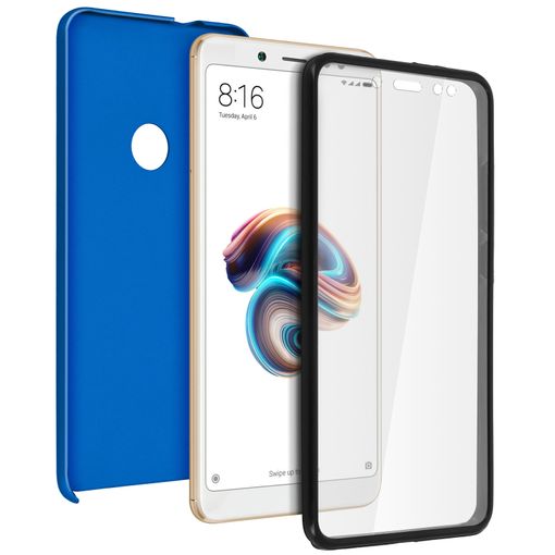 Carcasa Xiaomi Redmi 5 Silicona + Policarbonato - Azul con Ofertas en Carrefour | Ofertas Carrefour Online