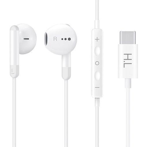 Auriculares Para Móvil Con Conexión Usb Tipo C Cascos Con Almohadilla Y  Micrófono Para Llamadas Manos Libres con Ofertas en Carrefour