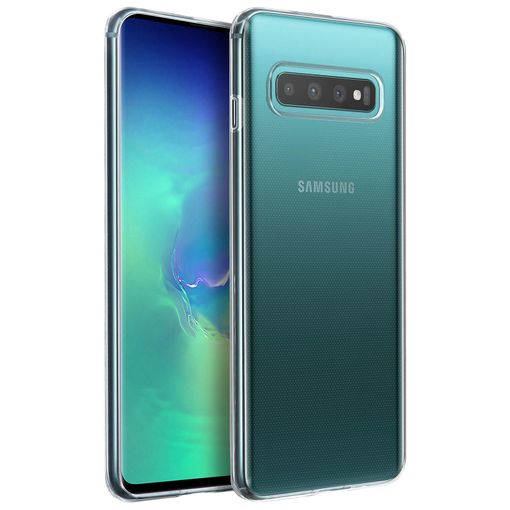 Carcasa Samsung Galaxy S10 Plus Carcasa Flexible Silicona Ultrafina - Transp en Carrefour | Ofertas Carrefour Online