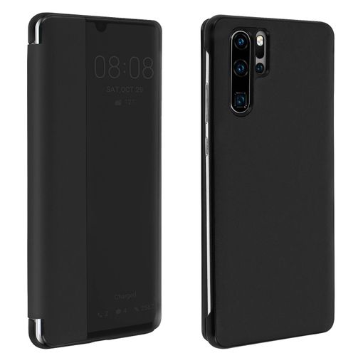 Funda Huawei P30 Pro Con Ventana Inteligente - Negro