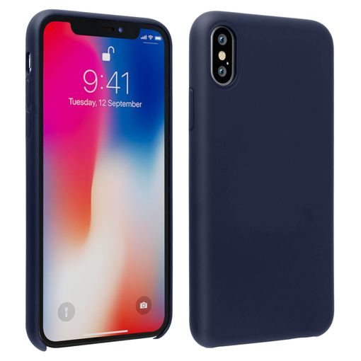 Carcasa De Silicona Apple Iphone Xs Max Semirrígida Mate Suave Al Tacto -  Rojo con Ofertas en Carrefour