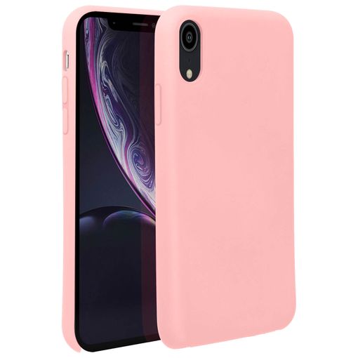 Case Carcasa Funda Silicona Rosa Iphone XR +Regalo