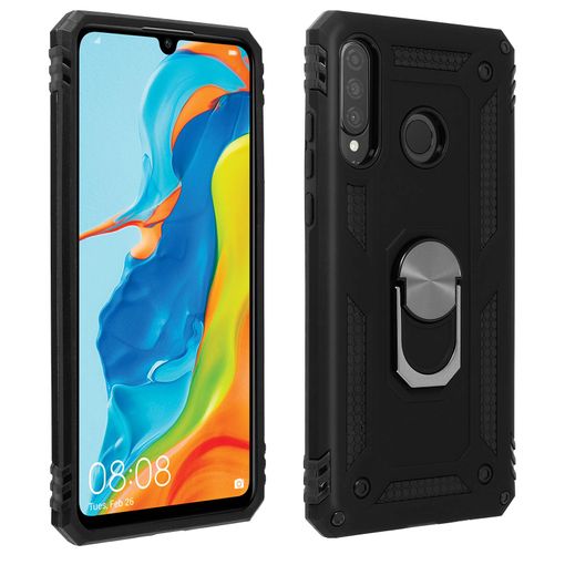 💥HUAWEI P30 LITE FUNDA CARCASA DE GEL TPU MATE NEGRA - MiFunda