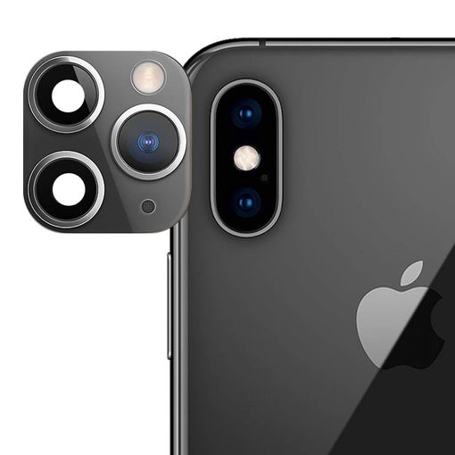 Falsa Cámara Trasera Iphone 11 Pro/pro Max De Cristal Templado 9h - Negro  con Ofertas en Carrefour