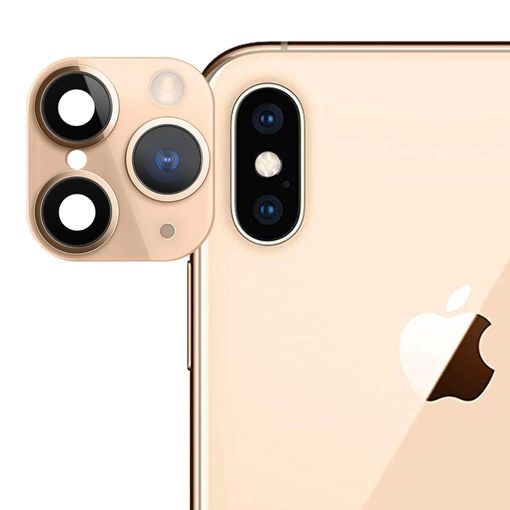 CRISTAL TRASERO IPHONE 11 PRO ORO 