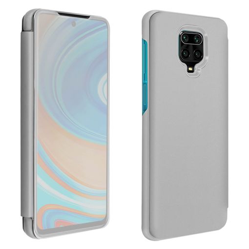 Funda Efecto Espejo Xiaomi Redmi Note 9s / 9 Pro/pro Max F. Soporte - Plata  con Ofertas en Carrefour