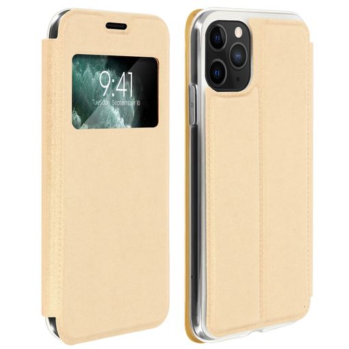 Funda Apple Iphone 11 Pro Max Cartera Con Ventana F. Soporte - Dorado con  Ofertas en Carrefour