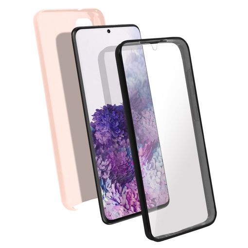 Carcasa Samsung Galaxy S20 Plus Silicona + Trasera Policarbonato – Rosa