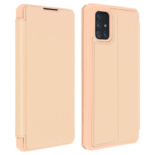 Funda Samsung Galaxy A51 Cierre Magnético F. Soporte, Dux Ducis – Rosa
