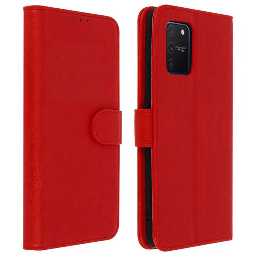 Funda Libro Roja con ranuras para tarjetas Xiaomi 12 Lite