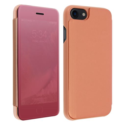 Funda Iphone Se 2020 / 8 / 7 Flexible Con Asa Soporte Y Mosquetón - Rosa  con Ofertas en Carrefour