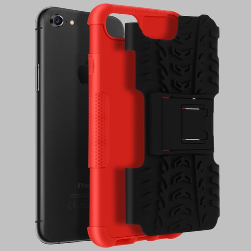 Carcasa Iphone Se 2020 / 7 / 8 Protectora Anilla-soporte – Rojo con Ofertas  en Carrefour