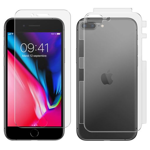 Las mejores ofertas en Protectores de pantalla de vidrio templado  transparente para Apple iPhone 7