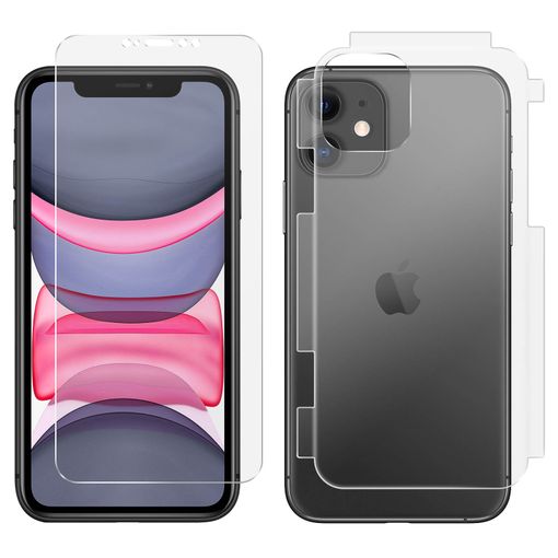 Protector Pantalla Iphone 11 Frontal Y Trasera Flexible Y Antibacterias con  Ofertas en Carrefour