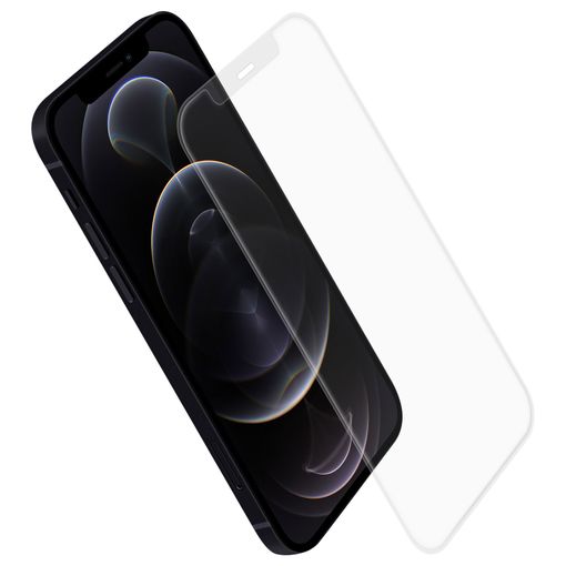 Protector Cristal Templado Completo 5d Full Glue Negro Iphone 12 / 12 Pro  (6.1) Vidrio con Ofertas en Carrefour