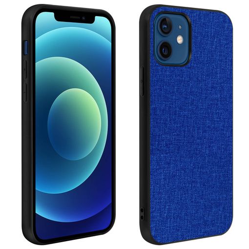 Funda Iphone 12 / 12 Pro De Tela Lavable Y Antihuellas - Azul Oscuro con  Ofertas en Carrefour