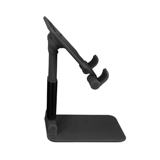 Soporte mesa para tablet o movil universal ajustable Negro