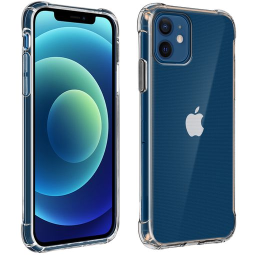 Carcasa Iphone 12 Mini Silicona + Trasera Policarbonato – Transparente con  Ofertas en Carrefour