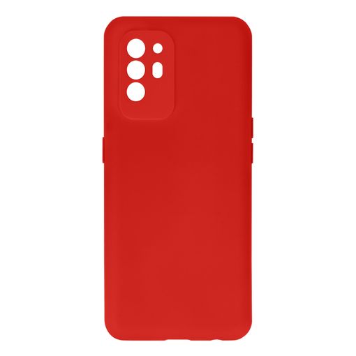 Funda Oppo A94 5g Silicona Flexible Acabado Tacto Suave Rojo con Ofertas en  Carrefour