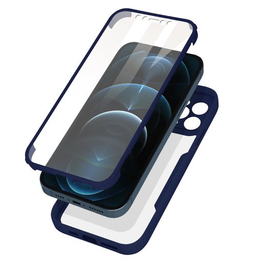 Carcasa Iphone 12 Pro Max Plexiglás Polímero Antigolpes Contorno Azul con  Ofertas en Carrefour