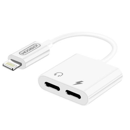 Adaptador Apple Lightning a audio 3.5mm - Blanco