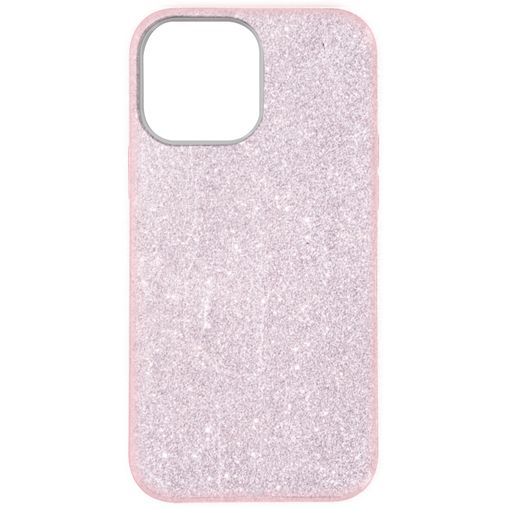 Funda de silicona para el iPhone 13 Mini con purpurina y cuerda - Dealy