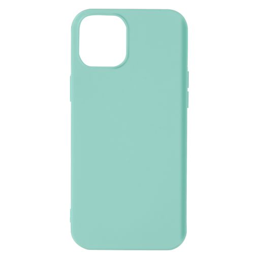 Funda Silicona Suave Turquesa , iPhone 13 Mini