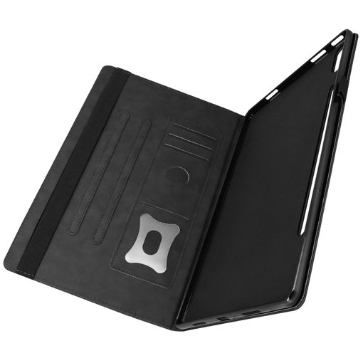 Funda Lenovo Tab P12 Pro Tarjetero Soporte Vídeo Negro