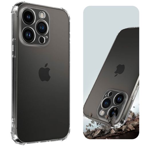 Carcasa Apple Iphone 14 Pro Silicona Flexible Acabado Mate Anti-huellas  Negro con Ofertas en Carrefour
