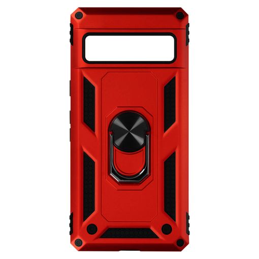 Funda Google Pixel 7 Pro Antigolpes 2 Materiales Anillo Soporte Vídeo Rojo  con Ofertas en Carrefour