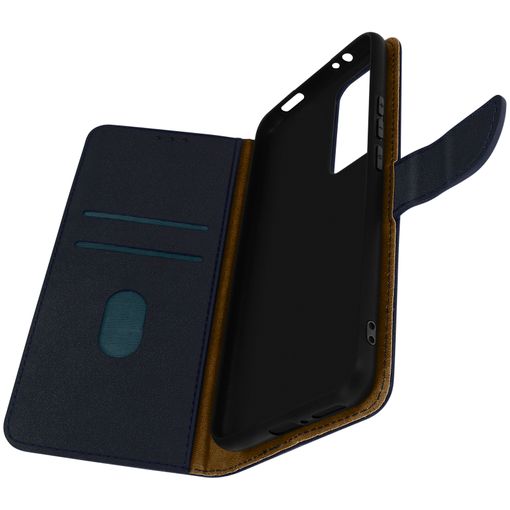 Funda Xiaomi 12t / 12t Pro Cuero Solapa Tarjetero Soporte Vídeo Azul