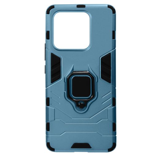 Carcasa Para Xiaomi 13 Pro Híbrida Antigolpes Anilla Metálica Soporte Azul  con Ofertas en Carrefour
