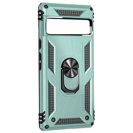 Funda Para Google Pixel 7a Antigolpes Bimaterial Anillo Soporte Vídeo Verde  con Ofertas en Carrefour