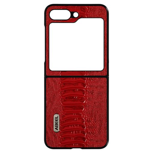 Funda Para Samsung Z Flip 5 Híbrido De Piel Genuina De Serpiente Abeel Rojo  con Ofertas en Carrefour