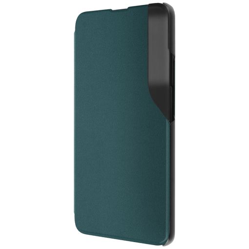 Funda Para Poco F5 Pro Ventana De Visualización De La Hora Soporte Vídeo Verde