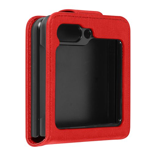 Funda Para Samsung Galaxy Z Flip 5 Tarjetero Soporte Vídeo Rojo con Ofertas  en Carrefour